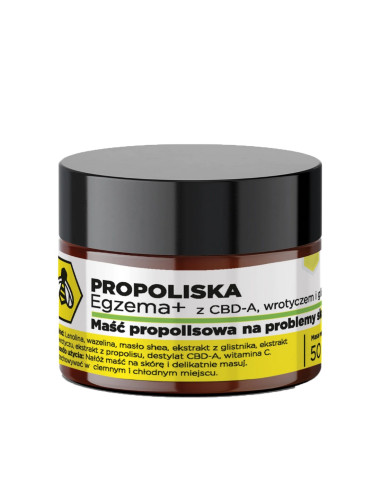 MAŚĆ PROPOLISOWA EGZEMA PLUS CBD-A / WROTYCZ /...