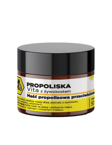 MAŚĆ PROPOLISOWA VITA Z ŻYWOKOSTEM - 50ML