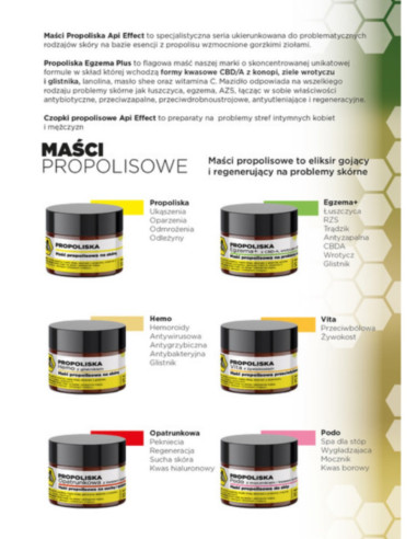 MAŚĆ PROPOLISOWA - 50ML