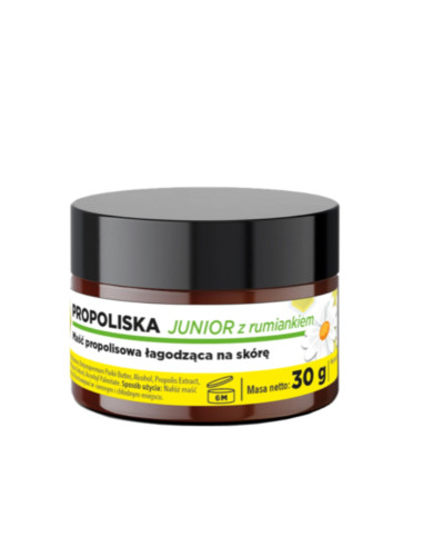 MAŚĆ PROPOLISOWA JUNIOR Z RUMIANKIEM - 30ML