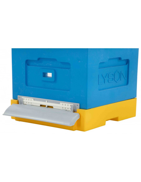 WYLOTEK ŁYSOŃ Z ZATYCZKĄ DLA DENNIC - PLASTIKOWY, POPIEL