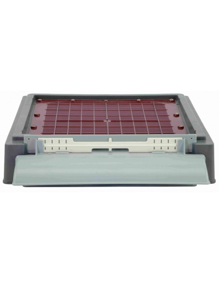 WYLOTEK ŁYSOŃ Z ZATYCZKĄ DLA DENNIC - PLASTIKOWY, POPIEL