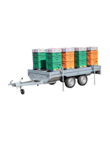 PRZYCZEPA DO TRANSPORTU ULI Z BURTAMI I WAGĄ...