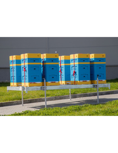 PRZYCZEPA DO TRANSPORTU ULI Z BURTAMI I WAGĄ PASIECZNĄ PLATFORMOWĄ