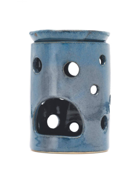 KOMINEK CERAMICZNY DO WOSKU ZAPACHOWEGO - NIEBIESKI