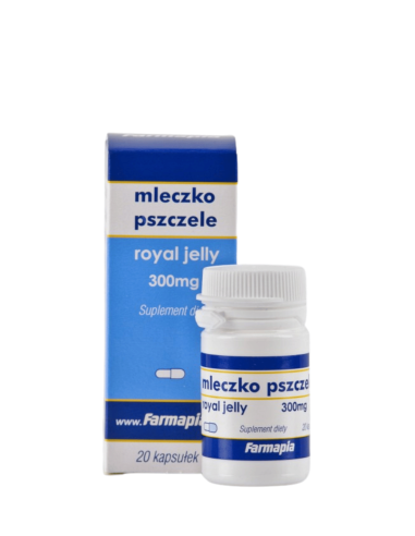 MLECZKO PSZCZELE - ROYAL JELLY - 300mg. 20...