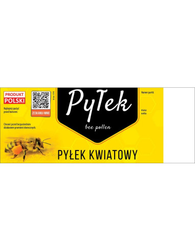 ETYKIETY NA PYŁEK KWIATOWY 154X60 (DUŻE) &ndash; 100...