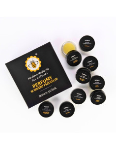 MIODOWA MYDLARNIA - PR&Oacute;BKI PERFUM W WOSKU - 9 X 1G