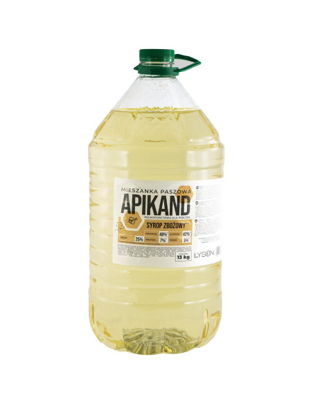 Apikand Zbożowy Syrop – Pełnoporcjowy dla Pszczół 13 kg