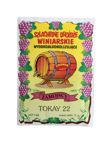 Drożdże winiarskie - TOKAY 22