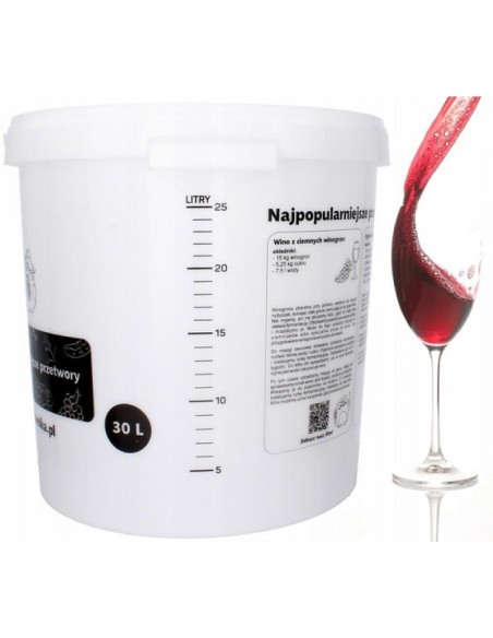 Pojemnik fermentacyjny 30L - Komplet