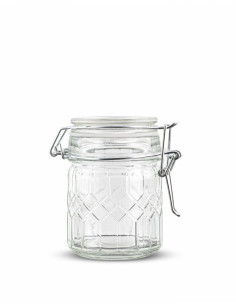 Słoiczek 130 ml Okrągły z Zapięciem Mechanicznym