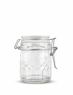 Słoiczek 230 ml Okrągły z Zapięciem Mechanicznym