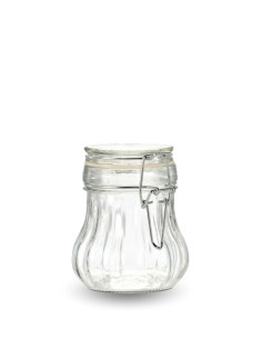 Słoiczek 180 ml Okrągły z Zapięciem Mechanicznym