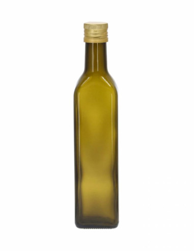 Butelka Marasca 500 ml Zielona/Oliwka z Zakrętką