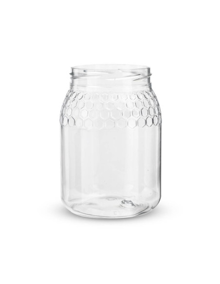 Słoik 746 ml, Plastikowy z nakrętką - 1 sztuka