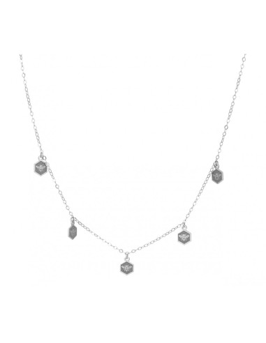 Naszyjnik z Zawieszkami Pszczołami na...