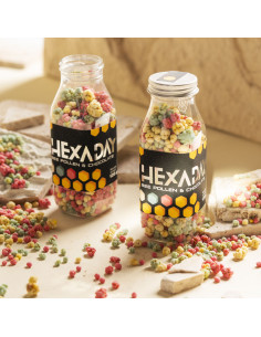 Hexaday - Pyłek Pszczeli w Białej Czekoladzie