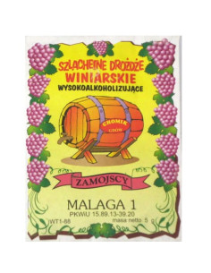 Drożdże winiarskie - MALAGA 1