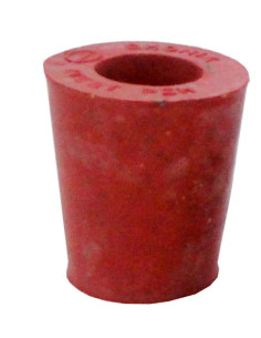 Gumowy korek w kształcie stożka do balonu nastawu zacieru na rurkę fermentacyjną do produkcji wina, nalewki, miodu pitnego,