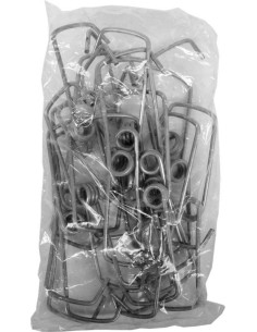 metalowa sprężynka do słoików Weck ze szklanym wieczkiem. 2