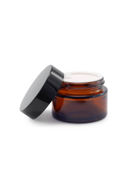 Słoik z Ciemnego Szkła + Zakrętka &ndash; 30 ml