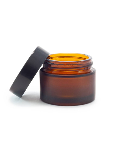 Słoik z Ciemnego Szkła + Zakrętka &ndash; 120 ml