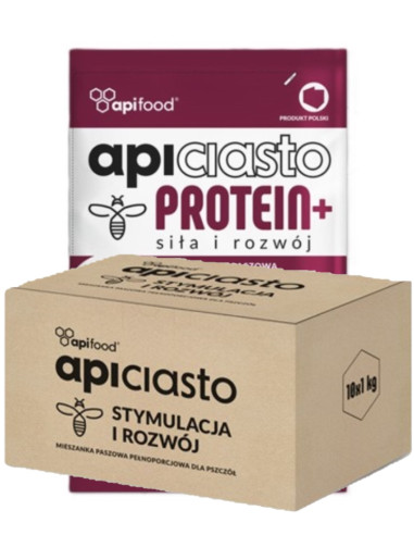 Apiciasto PROTEIN+ PLUS  - 10 x 1kg - Karton