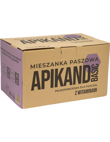 Apikand BASIC z Witaminami - Karton, 10 x 1kg