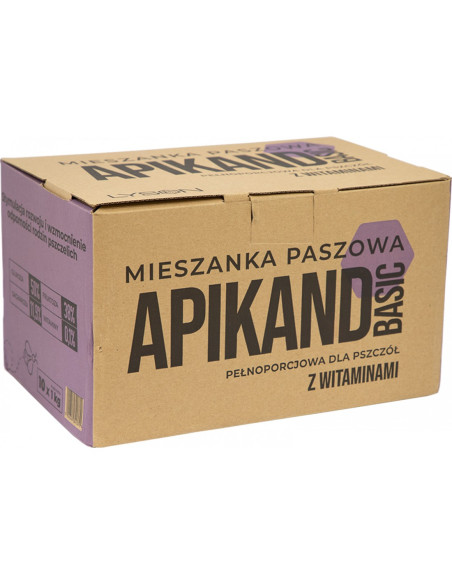 Apikand BASIC z Witaminami - Karton, 10 x 1kg