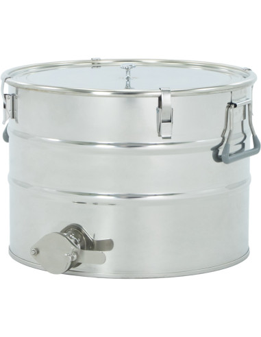 Odstojnik nierdzewny 30 L / ~40 kg, zaw&oacute;r...