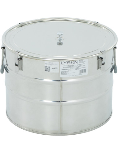 Odstojnik nierdzewny 30 L / ~40 kg, zaw&oacute;r...