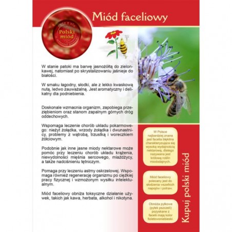 BROSZURKA INFORMACYJNA - MI&Oacute;D FACELIOWY- 20 SZT.