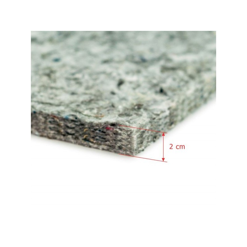 MATA FILCOWA 1000G/M2 - GRUBOŚC 2CM - 40X40CM