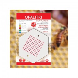 OPALITKI DO ZNAKOWANIA MATEK - POLSKIE - CZERWONE 2