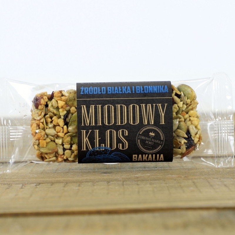 Miodowy Kłos z Bakaliami – 45g