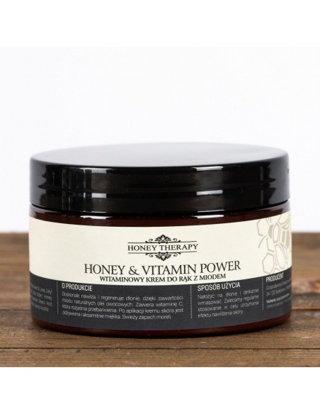 WITAMINOWY KREM DO RĄK Z MIODEM - MORELA - 250ML