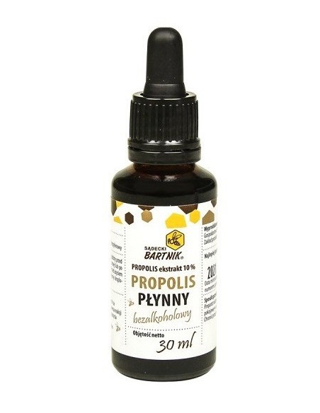 PROPOLIS PŁYNNY 10% - BEZALKOHOLOWY - 30 ML
