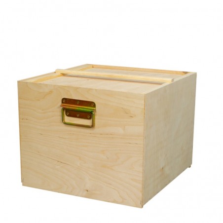 TRANSPORTER DO RAMEK, UCHWYTY METALOWE - DREWNIANY ZE SKLEJKI - WARSZAWSKI ZWYKŁY