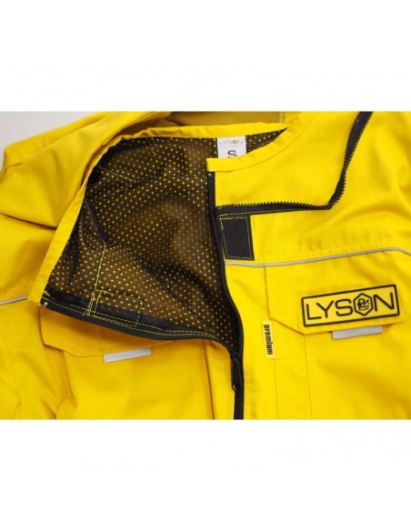 KOMBINEZON PSZCZELARSKI Z POSZEWKA I ODBLASKAMI - PREMIUM