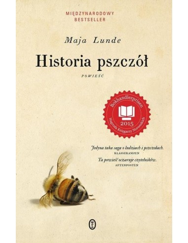 KSIĄŻKA - "HISTORIA PSZCZ&Oacute;Ł" ~ MAJA LUNDE