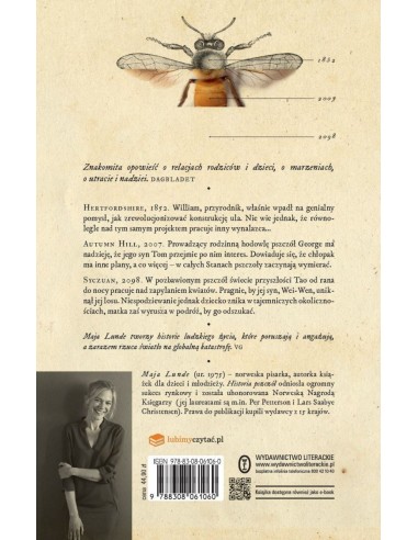 KSIĄŻKA - "HISTORIA PSZCZ&Oacute;Ł" ~ MAJA LUNDE