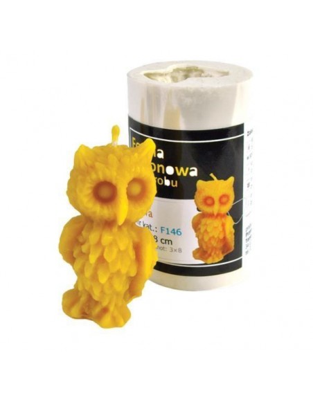 FORMA SILIKONOWA - SOWA - WYS. 8 CM