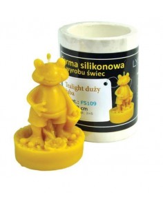 FORMA SILIKONOWA - TEALIGHT DUŻA ŻABA