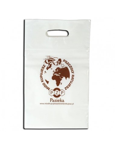 Torby foliowe LDPE 50 szt. 21x35cm z logo akcji