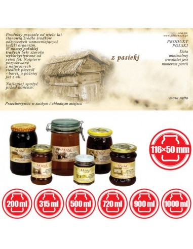 ETYKIETY NA DOWOLNY PRODUKT 116X50 &ndash; 100 SZT.