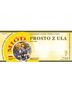 ETYKIETY NA MI&Oacute;D PROSTO Z ULA 116X50 &ndash; 100 SZT.