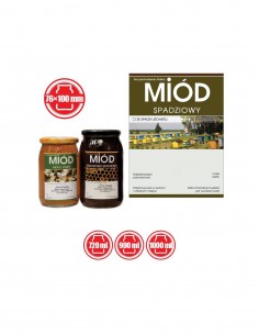 ETYKIETY NA MIÓD SPADZIOWY 100X76 – 100 SZT. 2