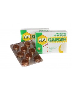 API-GARDIN FORTE PROPOLIS I PRAWOŚLAZ - PASTYLKI DO SSANIA