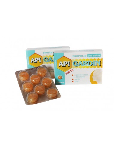API-GARDIN FORTE PROPOLIS - PASTYLKI DO SSANIA...